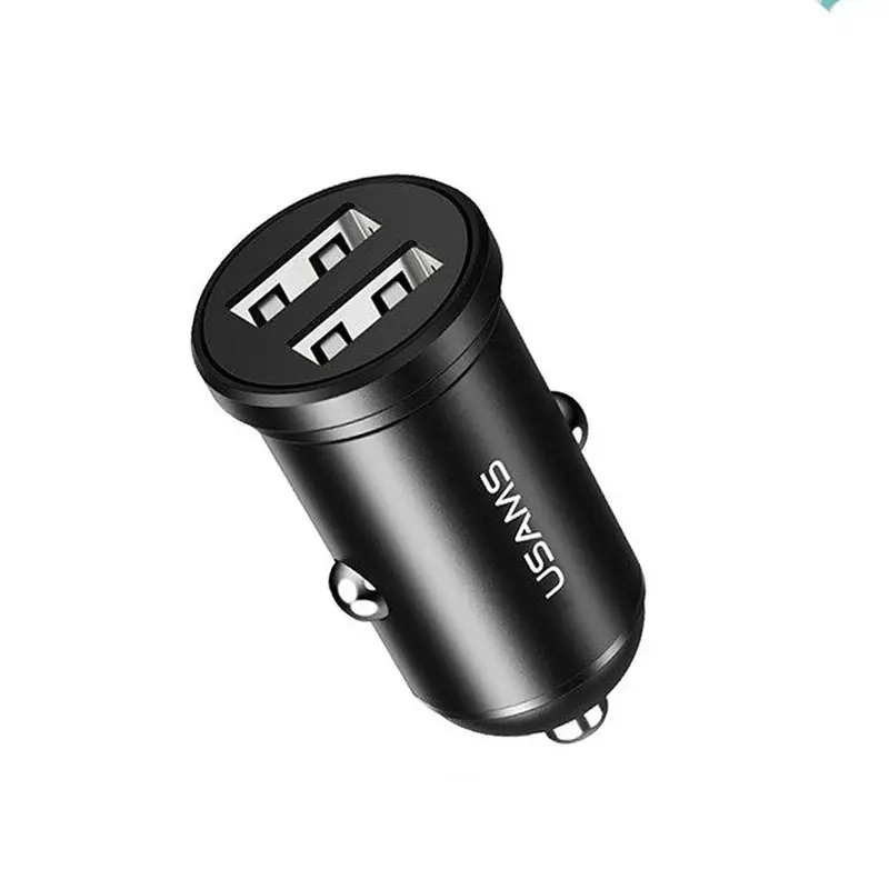 شارژر فندکی یوسمز CC114 C20 2.4A Dual USB Mini Car Charger - 4